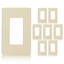 1-Gang Decorator/Rocker Screwless Wall Plate