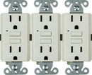 15 Amp Self-Test GFCI Outlet (3-Pack)