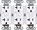 20 Amp Self-Test GFCI Outlet (3-Pack)