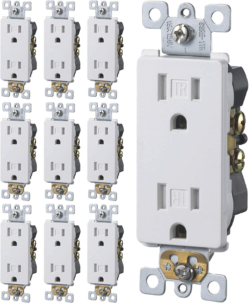 15 Amp Tamper Resistant Decorator Outlet