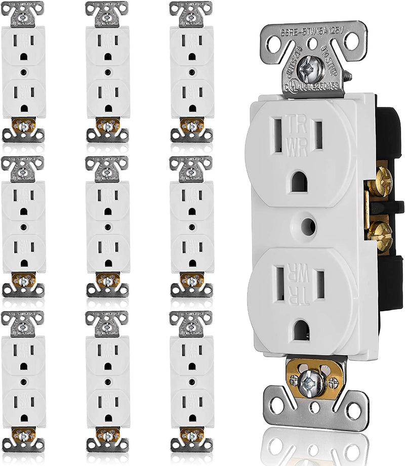 15 Amp Weather and Tamper Resistant Duplex Outlet