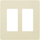 2-Gang Decorator/Rocker Screwless Wall Plate