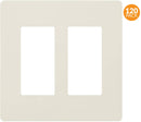 2-Gang Decorator/Rocker Screwless Wall Plate