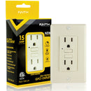 15 Amp Self-Test GFCI Outlet