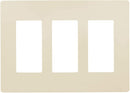 3-Gang Decorator/Rocker Screwless Wall Plate