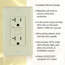 20 Amp Self-Test Tamper Resistant GFCI Outlet