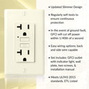 20 Amp Self-Test GFCI Outlet