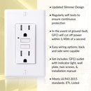 15 Amp Self-Test Tamper Resistant GFCI Outlet