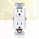 15 Amp Self-Test Tamper Resistant GFCI Outlet (3-Pack)