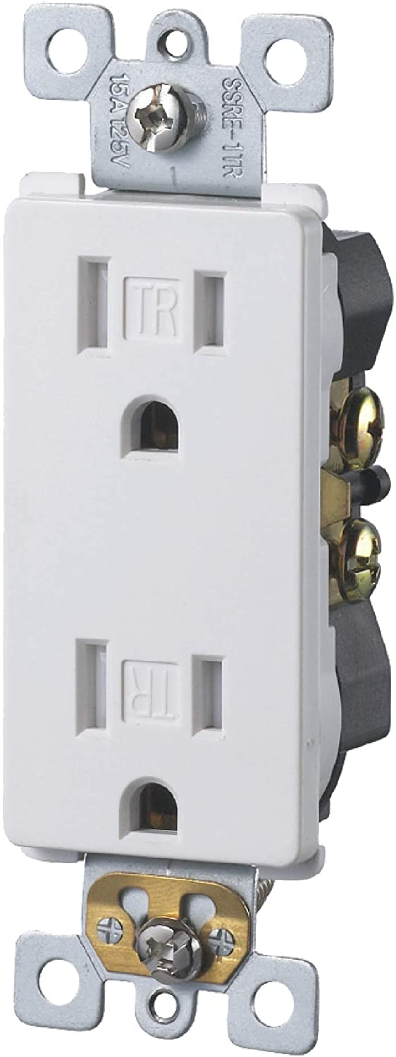 15 Amp Tamper Resistant Decorator Outlet