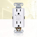 15 Amp Self-Test GFCI Outlet