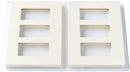 3-Gang Decorator/Rocker Screwless Wall Plate