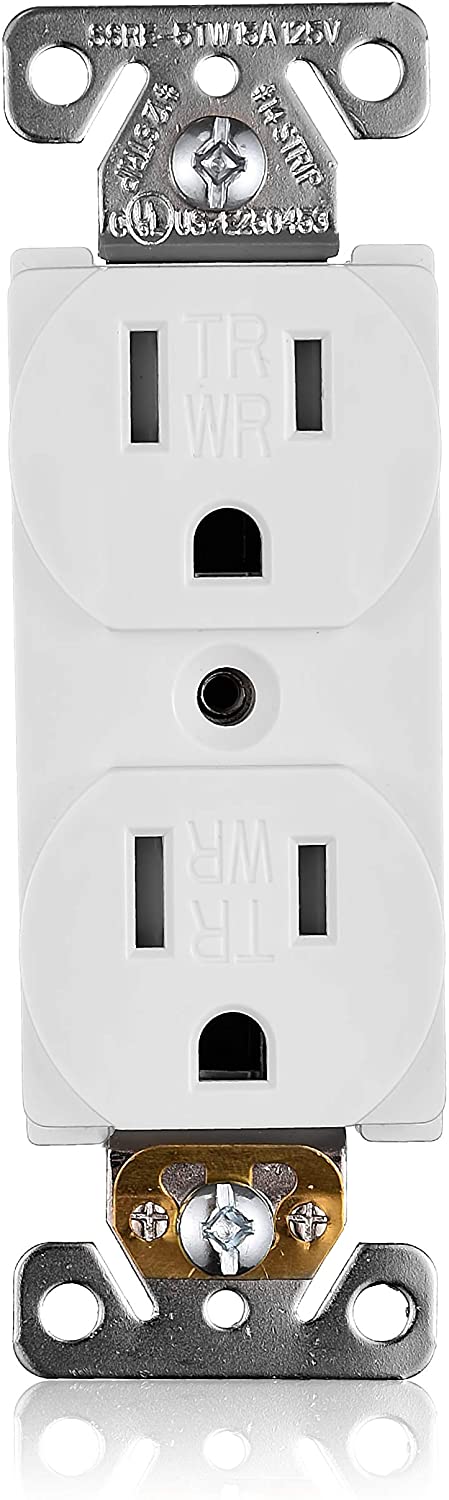 15 Amp Weather and Tamper Resistant Duplex Outlet