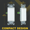 15 Amp Single Pole Rocker Switch