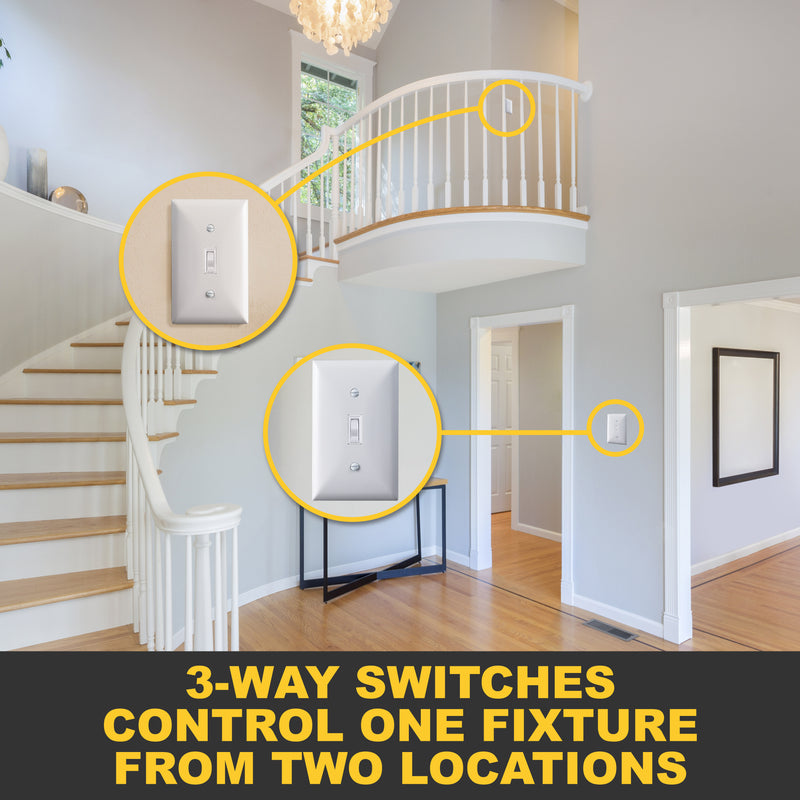 15 Amp 3-Way Toggle Switch