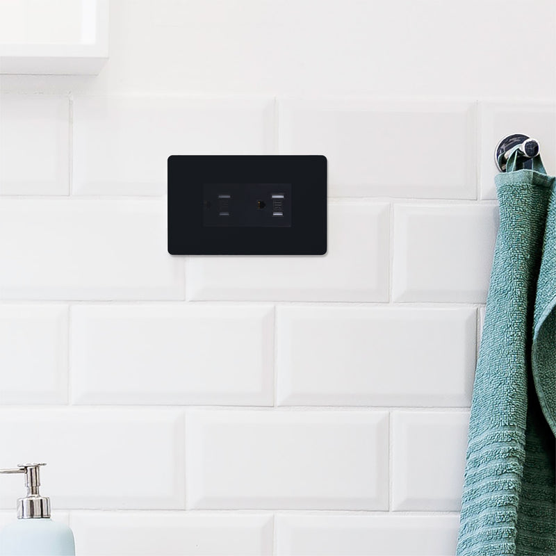 15 Amp Tamper Resistant Decorator Outlet