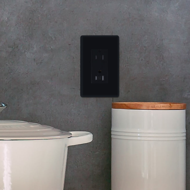 15 Amp Tamper Resistant Decorator Outlet