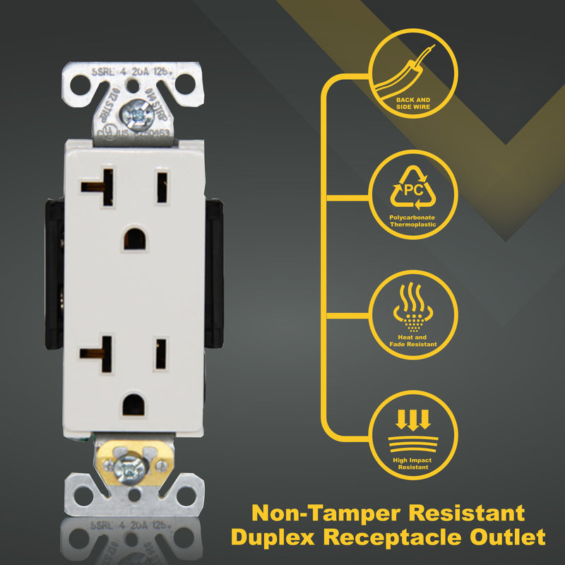 Non-Tamper Resistant Decorator Outlet