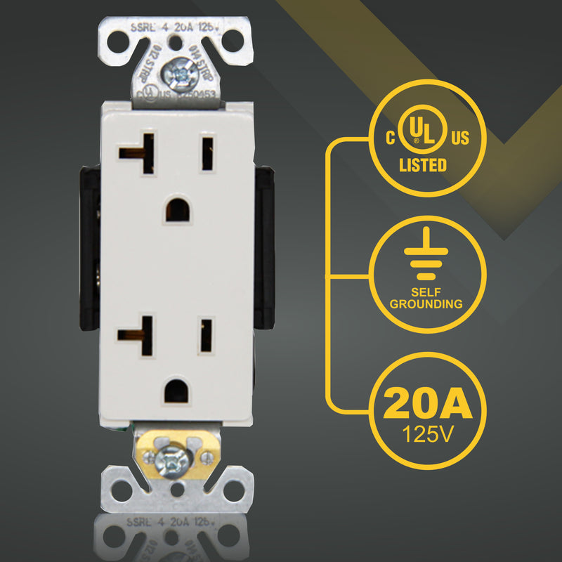 Non-Tamper Resistant Decorator Outlet