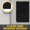 1-Gang Decorator/Rocker Screwless Wall Plate