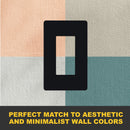 1-Gang Decorator/Rocker Screwless Wall Plate