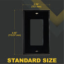 1-Gang Decorator/Rocker Wall Plate