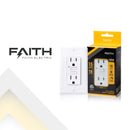 15 Amp Self-Test GFCI Outlet